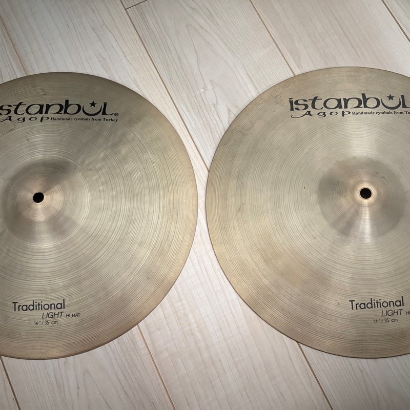 Istanbul／Agop Traditional Light Hi-Hats 14の画像